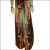 Multicolour Pattu Parikine with mixedgreen border- SPM-20 - Click here to View more details about this Product